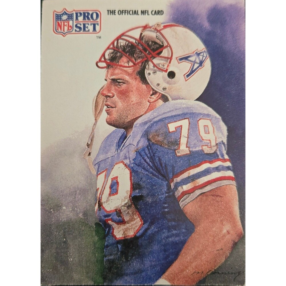 1991 Pro Set #419 Ray Childress Houston Oilers | All-AFC Team Football Card